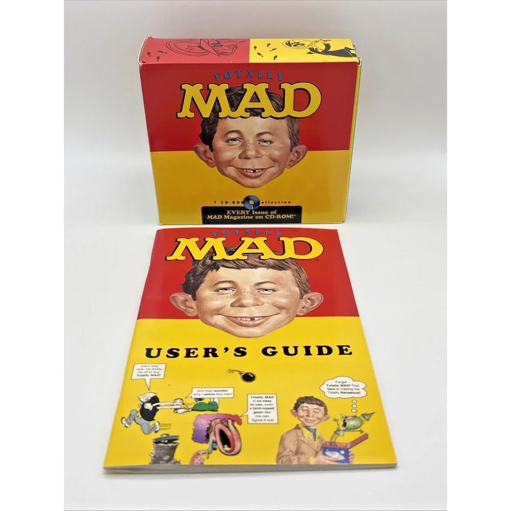 Totally Mad (PC, 1999) CD-ROM Every Issue of Mad Magazine 1952-1998